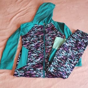 Large (10-12) C9 zipup and leggings set